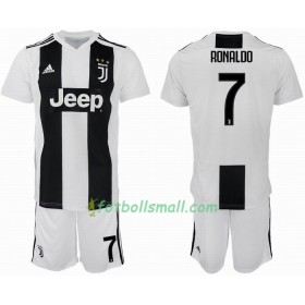 Juventus Fotbollströjor Ronaldo 7 Barn Hemma tröja 2018/19 Kortärmad